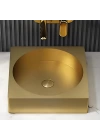 SCHNELLE 64 SCH G5507- Tezgah Üstü Kare Çelik Lavabo