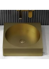 SCHNELLE 66 SCH B5507 Antique Tezgah Üstü Kare Çelik Lavabo