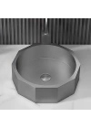 SCHNELLE 81 SCH BL5510 Grey Tezgah Üstü Hegzagon Çelik Lavabo