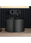 SCHNELLE 86 SCH BK5511 Black Tezgah Üstü Oval Çelik Lavabo