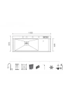 Schnelle AQ 11850NX 118 Cm Mutfak Evyesi