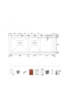 Schnelle AQ 12050X 120 Cm Mutfak Evyesi