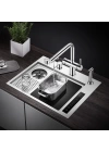 Schnelle AQ 5644JH 56 Cm Ultrasonik Mutfak Evyesi