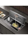 Schnelle AQ 6032 NJH 60 Cm Ultrasonik Akıllı Evye
