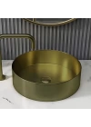 SCHNELLE SCH B5512 Antique Tezgah Üstü Oval Çelik Lavabo
