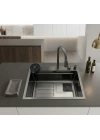 Schnelle SCH-P30 Termostatik Akıllı Evye 65x45 Cm 7 Fonksiyonlu
