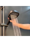 Schnelle Sharp Siyah Akıllı Duş Seti
