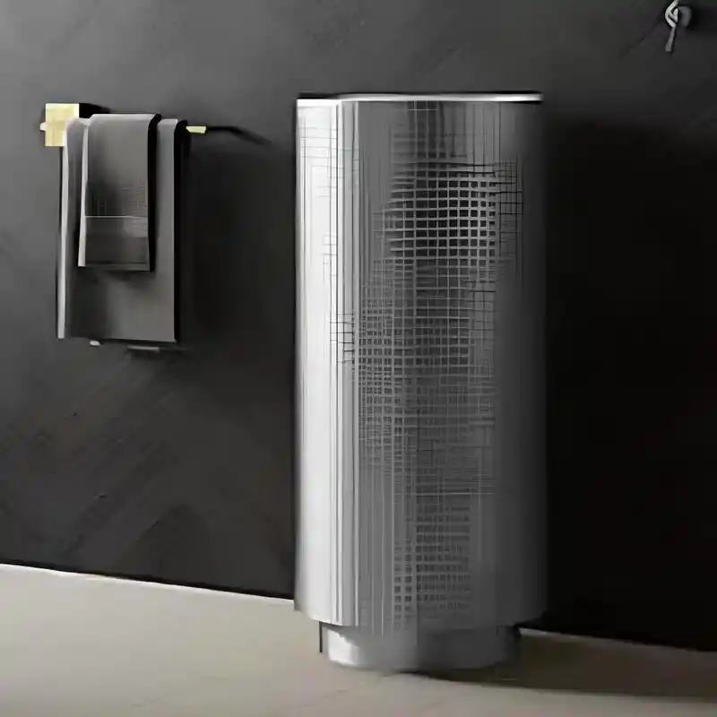 Schnelle Sch S8822 Chrome Monoblok Oval Çelik Lavabo