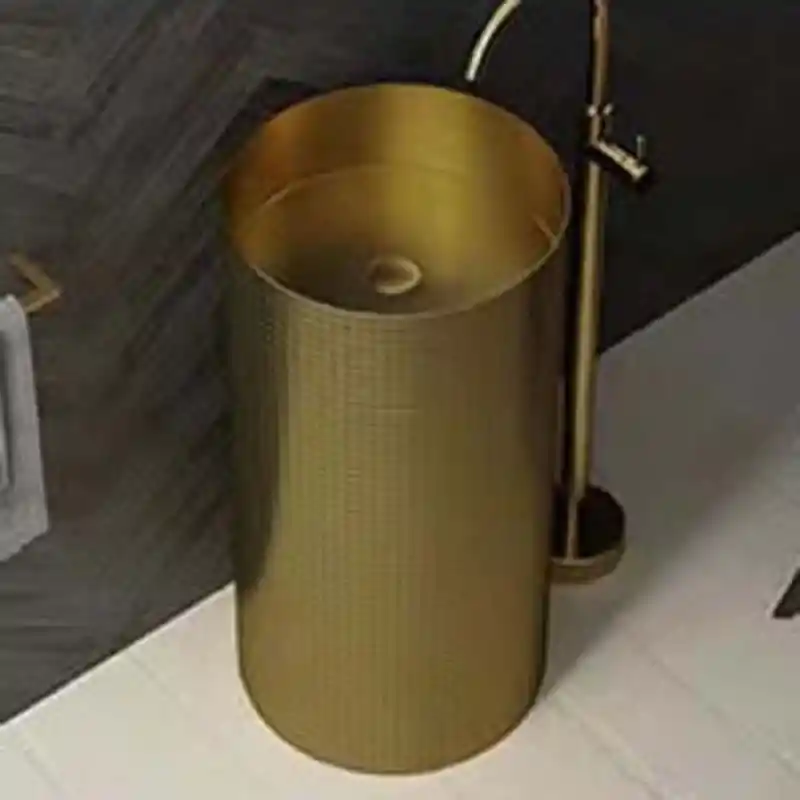 Schnelle Sch B8823 Rustik Monoblok Oval Çelik Lavabo