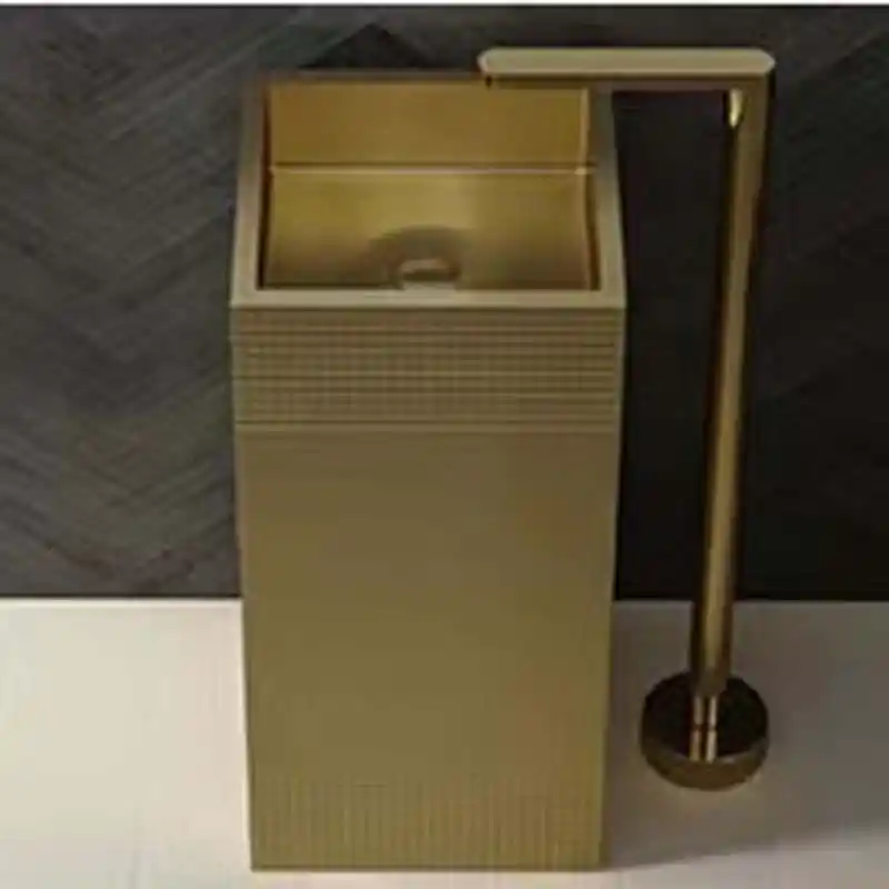 Schnelle Sch B8810 Rustik Monoblok Kare Çelik Lavabo