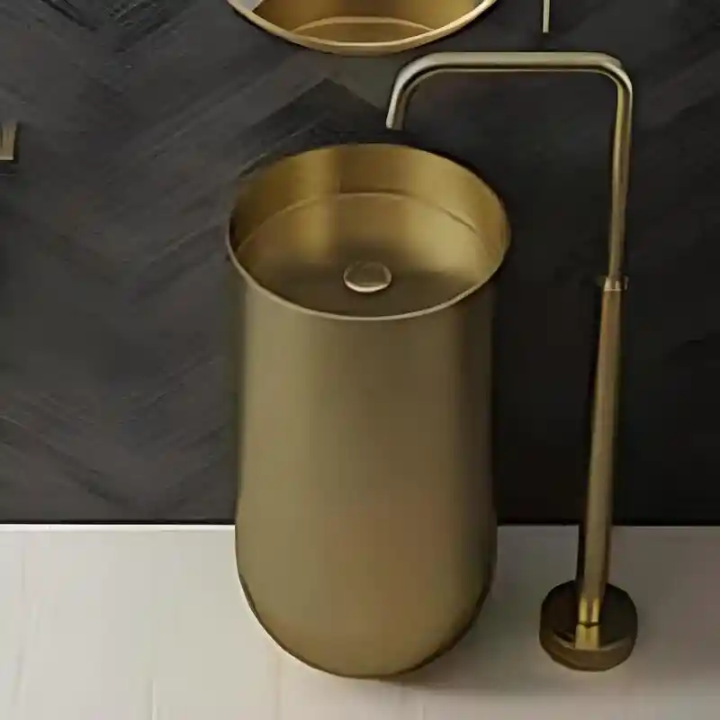 Schnelle Sch B8813 Rustik Oval Monoblok Çelik Lavabo