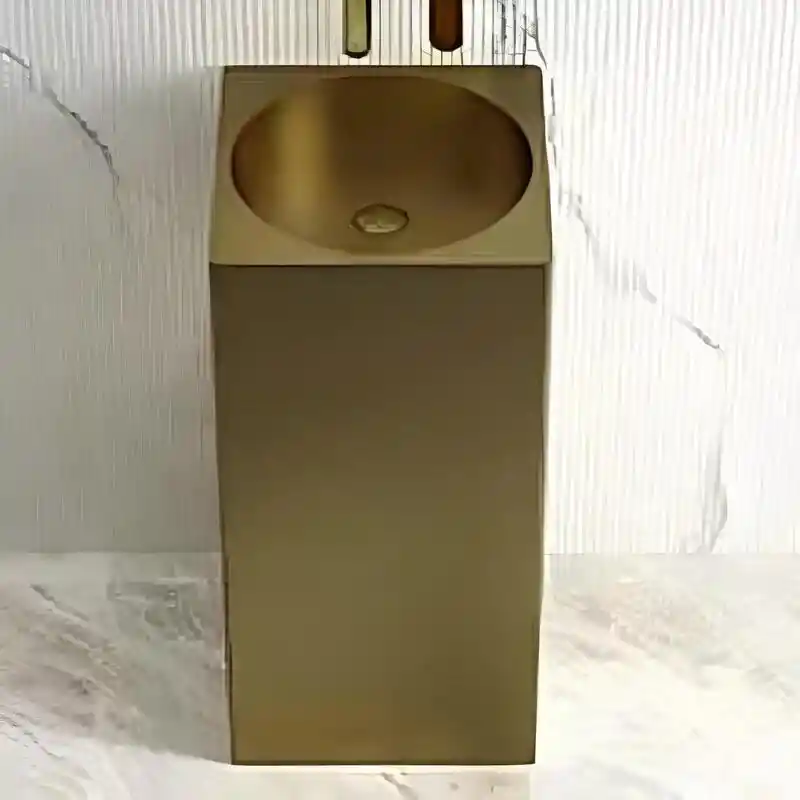 Schnelle Sch B8816 Rustik Kare Monoblok Çelik Lavabo