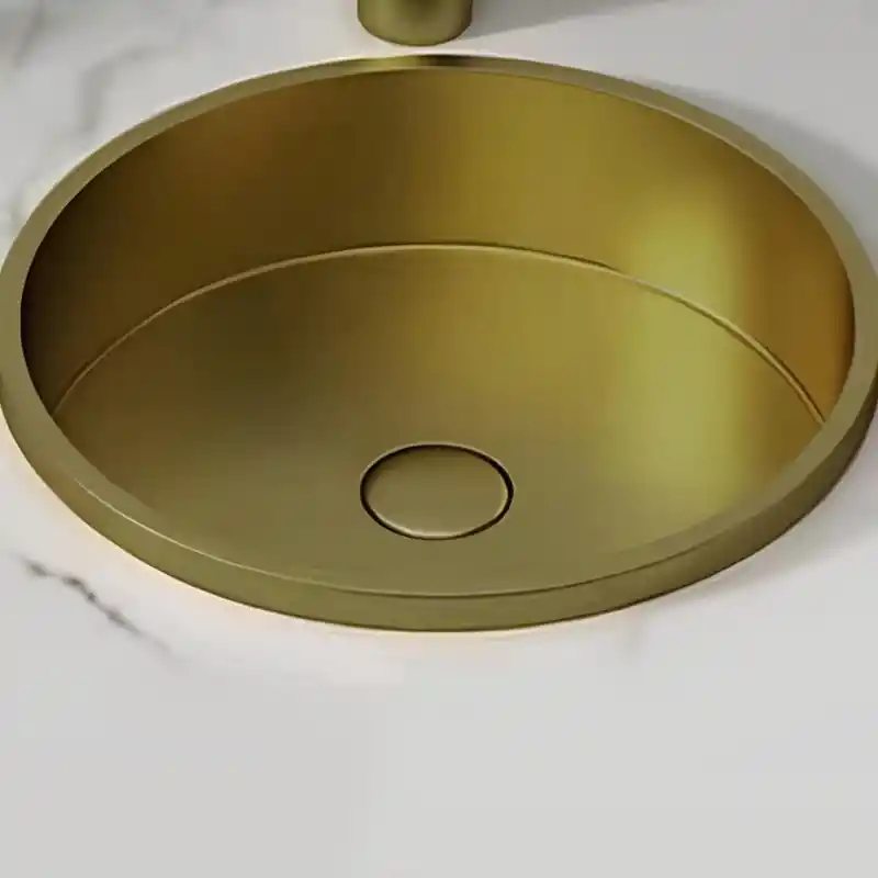 Schnelle Sch B207 Rustik Tezgah Altı Oval Çelik Lavabo