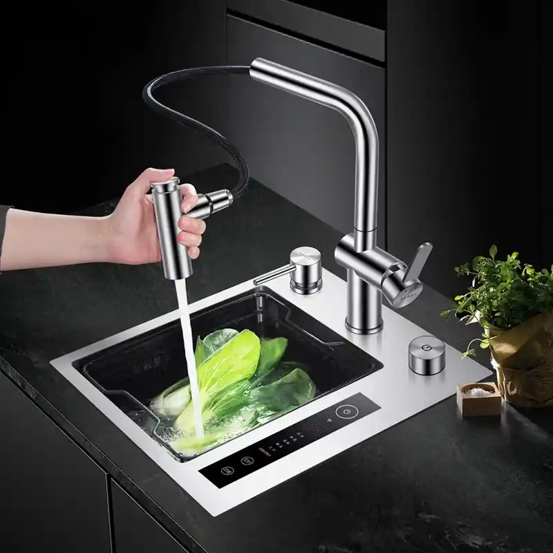 Schnelle AQ 3741JH 37 Cm Ultrasonik Mutfak Evyesi