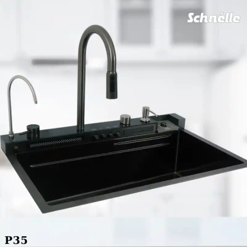 Schnelle Sch P35 Akıllı Mutfak Evyesi 11 Fonksiyonlu