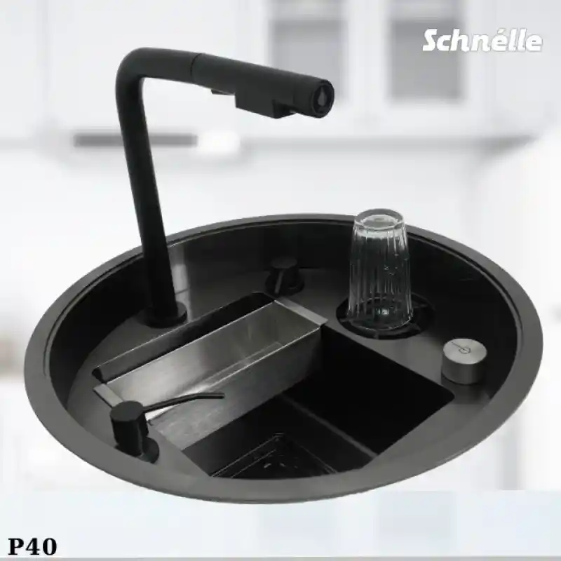 Schnelle Sch P40 Karavan Tipi Yeni Nesil Mutfak Evyesi