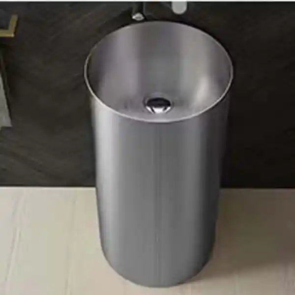 Schnelle Sch S8808 Chrome Monoblok Oval Çelik Lavabo