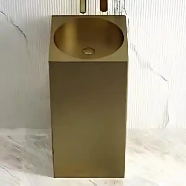 Schnelle Sch B8816 Rustik Kare Monoblok Çelik Lavabo