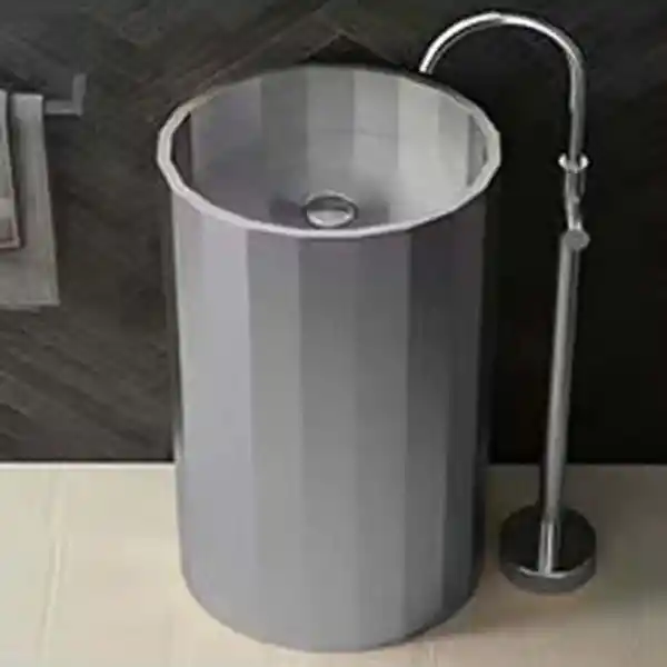 Schnelle Sch S8818 Chrome Hegzagon Monoblok Çelik Lavabo