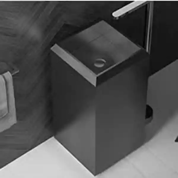 Schnelle Sch BK8830 Black Kare Monoblok Çelik Lavabo