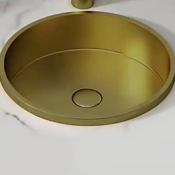Schnelle Sch B207 Rustik Tezgah Altı Oval Çelik Lavabo