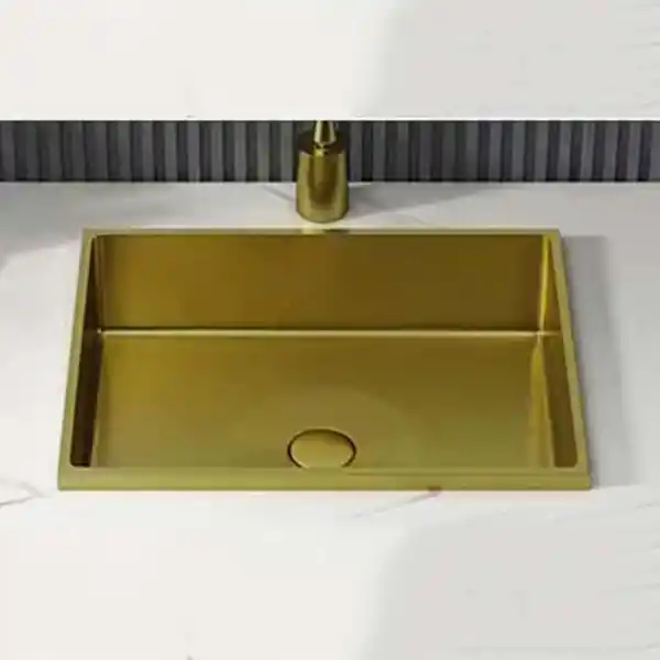 Schnelle Sch B210 Rustik Tezgah Altı Dikdörtgen Çelik Lavabo