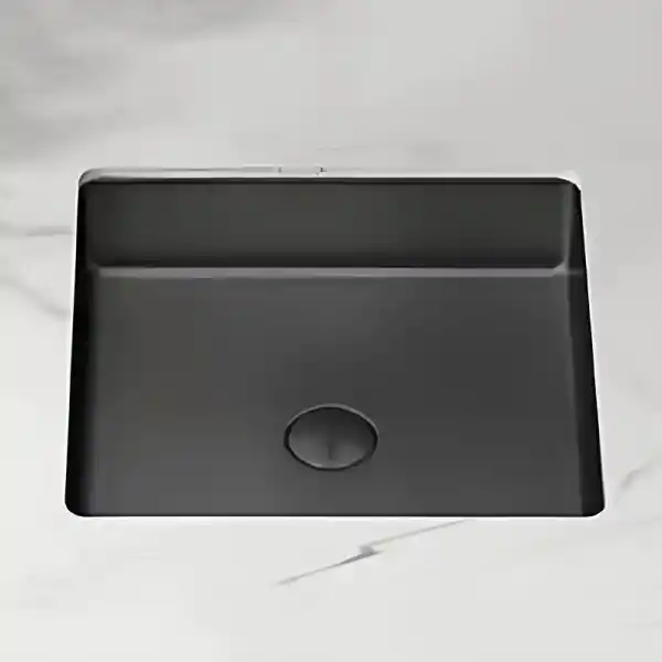 Schnelle Sch BK203 Black Tezgah Altı Dikdörtgen Çelik Lavabo