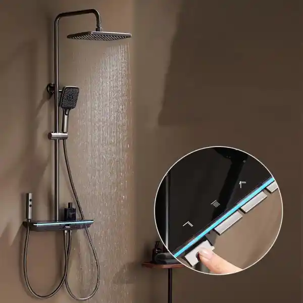 Schnelle Ambiance Black Duş Seti