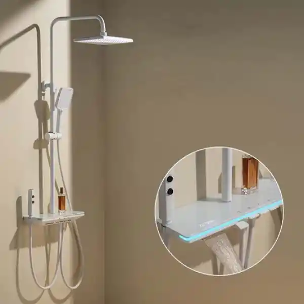 Schnelle Ambiance White Duş Seti