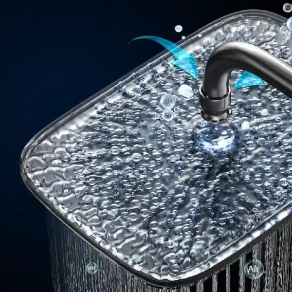 Schnelle Neptün Grey Termostatik Dijital Duş Seti