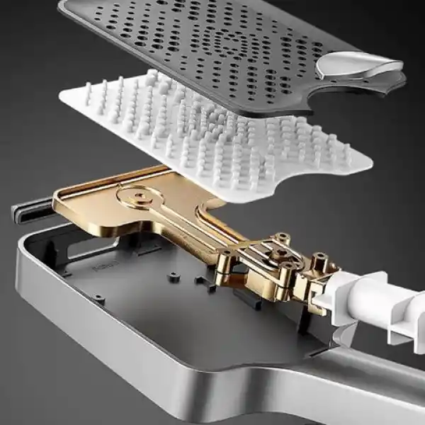 Schnelle Neptün Grey Termostatik Dijital Duş Seti