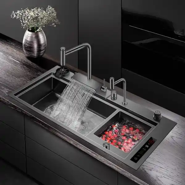 Schnelle AQ 10750NJH 107 Cm Ultrasonik Akıllı Mutfak Evyesi