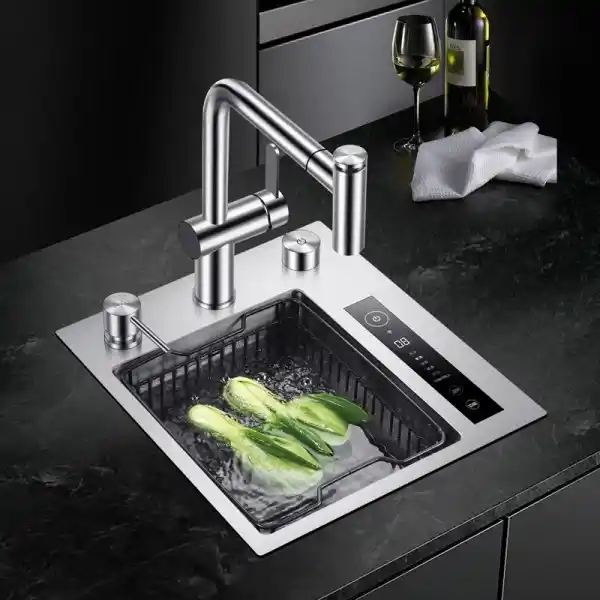 Schnelle AQ 3741JH 37 Cm Ultrasonik Mutfak Evyesi