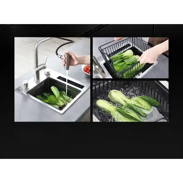 Schnelle AQ 3741JH 37 Cm Ultrasonik Mutfak Evyesi