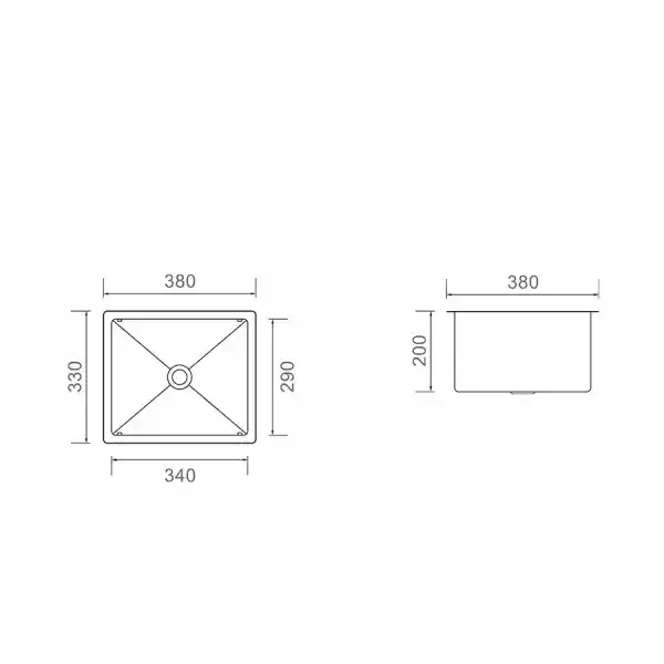 Schnelle AQ 3833NB 38 Cm Mutfak Evyesi