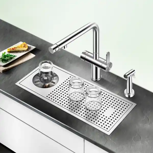 Schnelle AQ 5322X 53 Cm Bardak Yıkama Seti