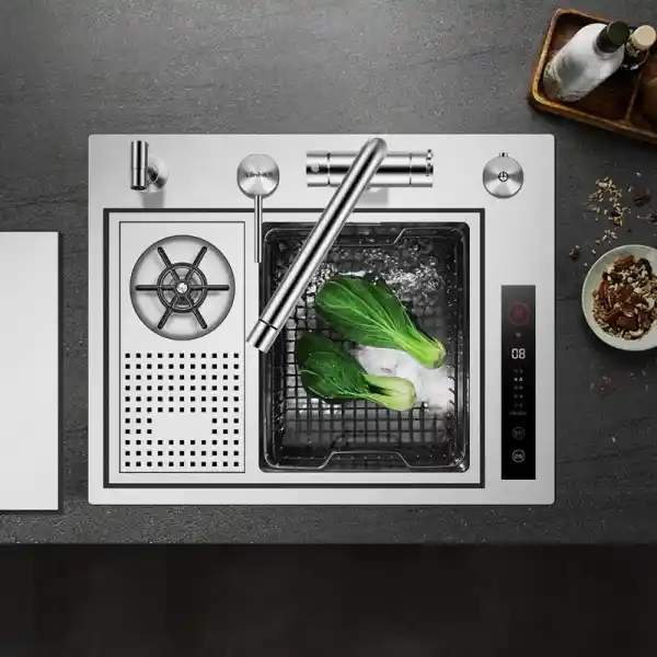 Schnelle AQ 5644JH 56 Cm Ultrasonik Mutfak Evyesi