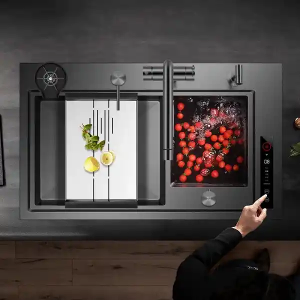 Schnelle AQ 8450NJH 84 Cm Ultrasonik Akıllı Evye