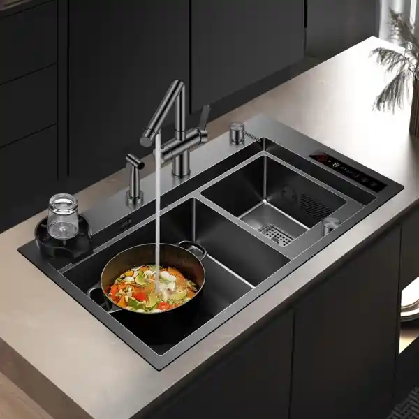 Schnelle AQ 8450NJH 84 Cm Ultrasonik Akıllı Evye