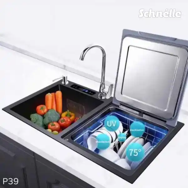 Schnelle Sch P39 Bulaşık Makineli Nano Dezenfekte Multi Fonksiyon Mutfak Evyesi