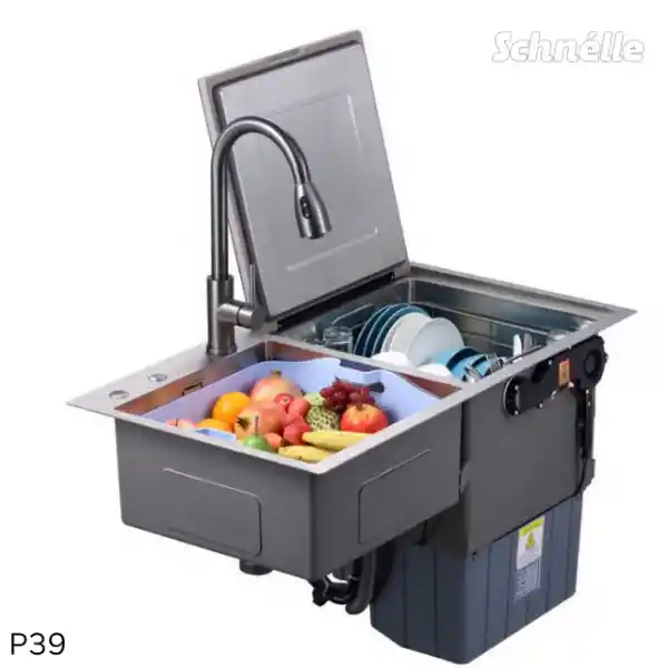 Schnelle Sch P39 Bulaşık Makineli Nano Dezenfekte Multi Fonksiyon Mutfak Evyesi