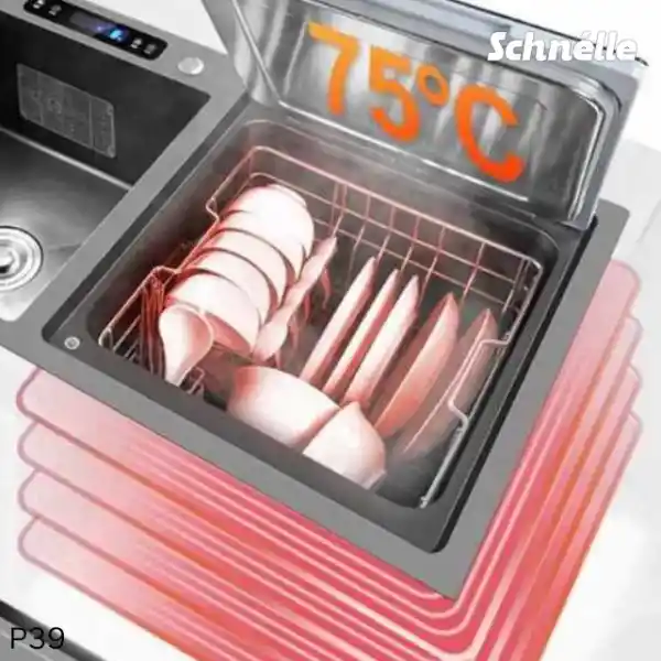 Schnelle Sch P39 Bulaşık Makineli Nano Dezenfekte Multi Fonksiyon Mutfak Evyesi