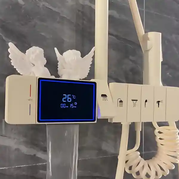 Schnelle Sharp Beyaz Akıllı Duş Seti