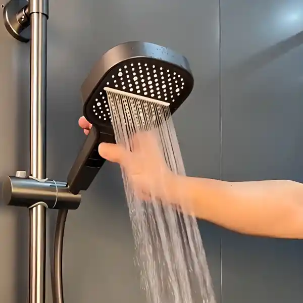 Schnelle Sharp Siyah Akıllı Duş Seti