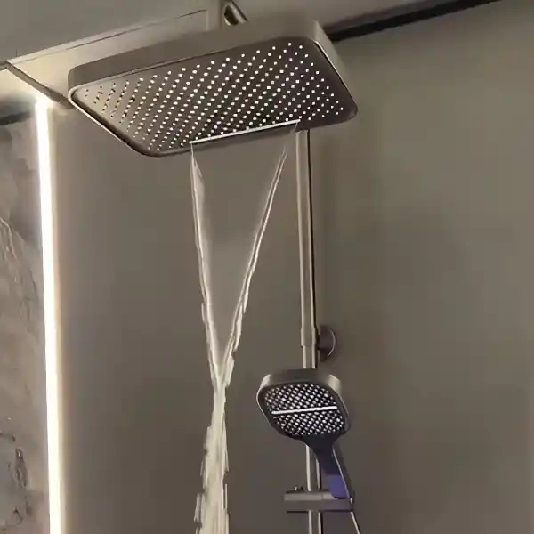 Schnelle Therapy Siyah Akıllı Duş Seti