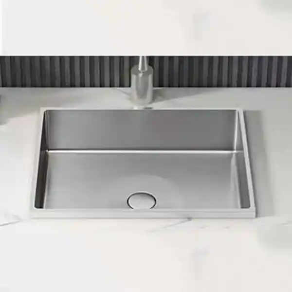 Schnelle Sch S210 Chrome Tezgah Altı Dikdörtgen Çelik Lavabo