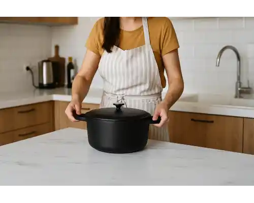 Porselen tezgaha sıcak tencere konulur mu?