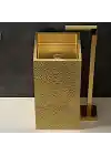 Schnelle Sch G8826 Gold Monoblok Kare Çelik Lavabo