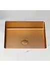 Schnelle Sch RG204 Rose Gold Tezgah Altı Kare Çelik Lavabo