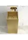 Schnelle Sch G8804 Gold Monoblok Kare Çelik Lavabo